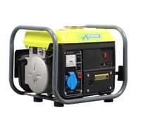 Generatore portatile a benzina da 750W, 1 x 230V, 1 x 12VDC