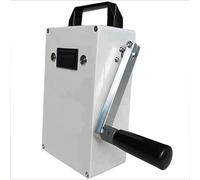 Generatore portatile a manovella da 150 W, alimentazione di emergenza con misuratore di visualizzazione, supporta l'energia solare, ideale per improvvise interruzioni di corrente e campeggio