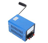 Generatore Portatile Caricatore a Manovella Generatore, Generatore Multifunzione 20W Ad Alta Potenza Manuale Dinamo Generatore Caricatore a Manovella per Viaggi Campeggio Escursionismo Sopravvivenza