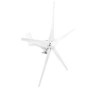 Generatore sincrono a magneti permanenti a 3 fasi AC Kit di turbine eoliche piccole a 5 pale Apparecchiature energetiche industriali 800W (H), Generatore di mulino a vento, generatore di mulino a