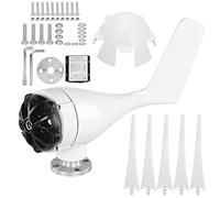 Generatore sincrono a magneti permanenti a 3 fasi AC Kit turbine eoliche piccole a 5 pale Apparecchiature energetiche industriali 800W (H), Generatore di mulino a vento, generatore di mulino a vento