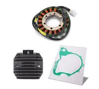 Generatore Statore Bobina Per XVS650 Per Drag Per Star 650 1997-2000 Per XVS400 1996-1999 Regolatore Raddrizzatore Bobina Statore Moto Guarnizione(1 set)