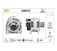 Generatore Valeo Per Audi Ford Seat Skoda VW