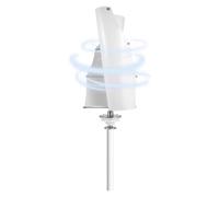 Generatore verticale a turbina eolica, 12 V 400 W, kit portatile con asse di levitazione magnetica, per energia solare ibrida