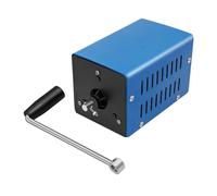 Generatori a manovella da 28 V, 20 W, generatore di corrente manuale ad alte prestazioni, alimentazione manuale, generatore di carica per esterni, dinamometro di emergenza, per operazioni sul campo