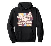 Generazione Jones Retro Vibes 1954-1965 Felpa con Cappuccio