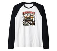 Generazione X Qualunque Cosa Non Ci Interessa Maglia con Maniche Raglan