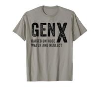 Generazione X sollevata sul tubo dell'acqua e negligenza, Funny Generation X Maglietta