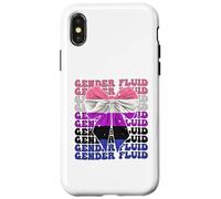 Genere Fluido Genere Queer Pride Bandiera LGBTQ Ragazza Coquette Custodia per iPhone X/XS