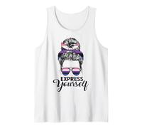 Genere Fluido Orgoglio Bandiera Divertente Genderfluid Canotta