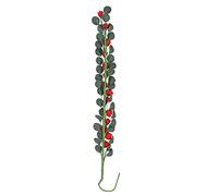 Generic 1:12 Mini Casa delle Bambole Giardino Rose String Cavalletto Altalena Rosso Lungo Bouquet per la Casa delle Bambole Decorativa, Scena da Sogno, Materiale in Resina (rosa rossa)