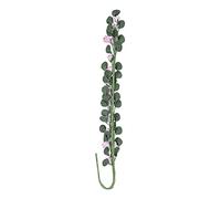Generic 1:12 Mini Casa delle Bambole Giardino Rose String Cavalletto Altalena Rosso Lungo Bouquet per la Casa delle Bambole Decorativa, Scena da Sogno, Materiale in Resina (rosa viola)