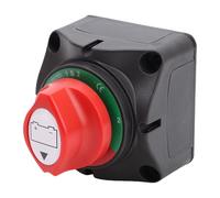 Generic 1 2 Interruttore di Disconnessione Batteria Entrambi Spenti Isolatore per Carichi Pesanti per Auto da Barca RV ATV UTV Veicolo, Sicuro A Lunga Durata 200 A Continuo per Sistemi A Doppia