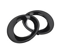 Generic 1 paio cornici per fari fendinebbia anteriori Per BMW X3 E83 LCI 2007-2010,Paraurti anteriore Fendinebbia cornice sostituzione 51113423790 51113423789