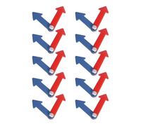 Generic 10 Pezzi di Oggetti di Scena per Orologio, Interazione tra Genitori E Figli, Strumenti per Insegnare a Dire Le Lancette Dell'orologio per Attività, Style B, Taglia unica bambino