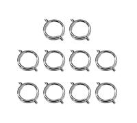 Generic 10 Pezzi Molla Forbici Da Pollame Ricambio Forbici Da Cucina Molla Automatica Acciaio Compatibile Universale Adatta per Riparazione Elettrodomestici U, S