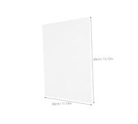 Generic 100 Pezzi Carta da forno fodere in pergamena per friggitrice ad aria pergamena per cuocere il pane carta per friggitrice ad aria per vaporiera bianca