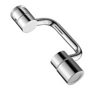 Generic 1080° Rotating Extendable Filter Anti-Splash for Kitchen Bathroom | Aeratore per rubinetto con braccio meccanico salvaspazio e presa a 2 modalità antispruzzo per bagno