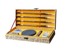 Generic 11 Pezzi/set di Pennelli Da Disegno Tradizionali Cinesi E Kit di Pietra per Inchiostro