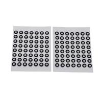 Generic 1120 pennarelli per scanner 3D, adesivo altamente riflettente, 3 mm, ID 6 mm, OD 3D, punto di tracciamento, obiettivo di posizionamento per movimento, analisi delle marce, gioielli