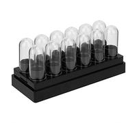 Generic 12 Pezzi di Plastica per Rossetto Campione, Mini Balsamo per le Labbra, Tubo Vuoto per Strumenti Cosmetici Fai Te, Conservazione e Non Irritante