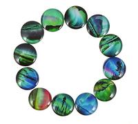 Generic 12 Pezzi Magneti Efrigerator Crystal Glass Aurora Borealis Fridge Magneti Decorazione per Cucina Lavagna Mobili per Ufficio Foto Decorazione Casa (Stili multipli)