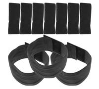 Generic 15 Fasce da Braccio Elastiche Nere per Lutto in Poliestere Design Elastico Versatile per Eventi Funebri e Memoriali