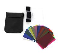 Generic 18 Fogli di Plastica con Pellicola a Colori per la Correzione della Luce, Perfetti per Flash, e Nella Fotografia e Nelle Produzioni Video