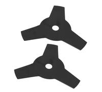 generic 2 Lame per Testina per Decespugliatore in Acciaio Al Manganese da 9 Pollici e 3 Denti, Ricambio per Decespugliatore per Carichi Pesanti per Tosaerba e Attrezzi per Diserbo da