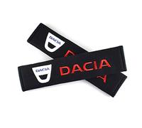 GÉNERIC 2 Pezzi Auto Imbottiture Cinture di Sicurezza, per Dacia Duster Logan Sandero Lodgy Stepway Mcv 2 Interni Styling Accessori