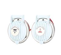 Generic 2 Pezzi Bianco Interruttore a Pedale per Verricello a Mani Libere su e giù per L'ancora della Barca DC 12V/24V, Universale,"," Materiale: Gomma + Acciaio inossidabile","Scena applicabile: