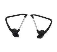 Generic 2 pezzi di ricambio per sedia da ufficio, bracciolo per sedia da ufficio, bracciolo girevole per sedia