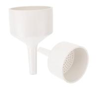 Generic 2 pezzi Imbuto da Laboratorio Buchner in Ceramica per Filtrazione Precisa Resistente e Facile da Pulire per Ricerca Scientifica e Esperimenti