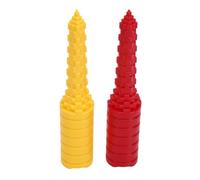 Generic 2 Pezzi per Hot Dog, Creatore di Fori per Panini, Dal Design Robusto, per Riempire il Pane, Strumento di Cottura, Versatile Aiuto in Cucina, Giallo Rosso