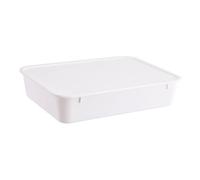 Generic 2 Pezzi Pizza Proofing Box Contenitore Impilabile Impasto con Coperchio Vassoio Multiuso Adatto per Casa Conservazione Alimenti Preparazione, 1 Pezzo