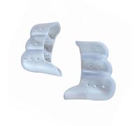 Generic 2 Pezzi Protezioni per Le Dita Dei Piedi a Tre Fori Protezioni per Le Punte con Fori Maniche di Copertura per Le Dita Dei Piedi Leggere E Riutilizzabi