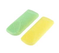 Generic 2 Pezzi Rimuovi Piedi Lima Pedicure Pietra Pomice Esfoliante Spugna Buffing per Durezza Della Pelle Adatto per Regali Doccia Mani Secche, 01, come descritto