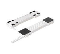 Generic 2 pezzi Rullo per elettrodomestici Base per lavatrice con ruota Attrezzatura per elettrodomestici Slider, Bianco