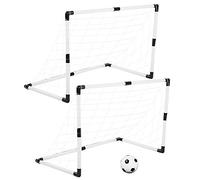 Generic 2 Pezzi/set - Porta da Calcio, Rete da Calcio, Giocattolo da Gioco, Porta da Portatile All'aperto Resistente Allo Strappo per Esercizio e Gioia, da in Plastica per Sport, Giocare a (porta di