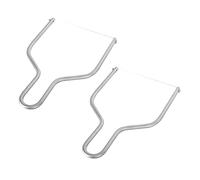 Generic 2 pezzi Tagliapane Formaggio in Acciaio Inossidabile con Ergonomico per e Formaggi Affetta Dolci Cucina