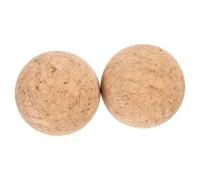 Generic 2 Pezzi Tappi per Vino Creativi in Sughero Naturale a Forma di Sfera Diametro 3,6 Cm, Coperchio di Tenuta per Bottiglie di Vino e Accessori per Cucina