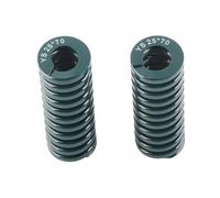 Generic 2 pz. Carico Pesante 25mm Matrice Verde Molla per Stampi, Stampi per Pressofusione di Metallo, in Plastica (TH25*70mm)