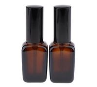 Generic 2 Vuoti a Nebulizzazione Fine per Atomizzatore di Tonico E Profumo, Marrone, 30ml