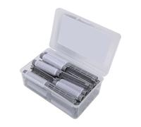 Generic 20 Bastoncini per Permanente con Design in Peluche, Set di Strumenti per lo Styling Senza Danni per Donne e Ragazze, Bigodino per Parrucchiere, Viola (GREY)