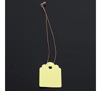 Generic 200 Pezzi in PVC Durevole, Etichette per Fiori Appesi, per Vassoi di Semi, Vasi e Piante Giovani, Ideali per L'identificazione delle Piante, Ideali per i Giardinieri (YELLOW)
