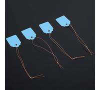 Generic 200 Pezzi in PVC Durevole, Etichette per Fiori Appesi, per Vassoi di Semi, Vasi e Piante Giovani, Ideali per L'identificazione delle Piante, Ideali per i Giardinieri (BLUE)