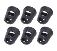 Generic 20pcs Silicone Nail Art Dita Copre Protezioni di Dito Protettive di Radiazione Anti Nero per Design per Unghie Fai - -te (M)