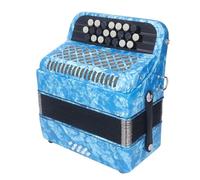 Generic 22 Key 8 Bass Professional Formardion Sensibile Pulsante Strumento Musicale per Fisarmonici Professionisti, con ABS, Legno, Materiale Metallico (4)