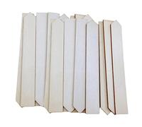 Generic 25 Pezzi Targhe in Legno Grezzo Frecce Bastoncini Modello Artigianali in Legno Non Verniciato Perfette per Creazioni Artistiche Decorazioni Party