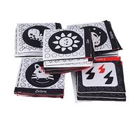 Generic 26 Libri per Bambini in Tessuto Morbido e Carte Puzzle per L'educazione Precoce e lo Sviluppo Dell'apprendimento, Fibra di Poliestere, Resistente e Sicuro, Perfetto per i Neonati (#1)